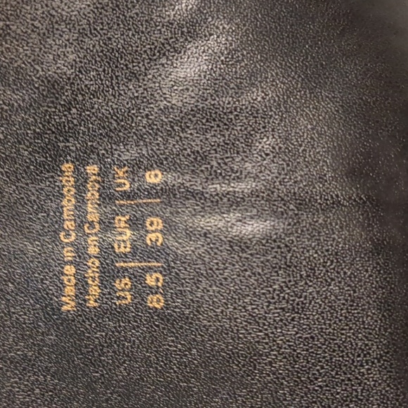 Aldo Metallic Brown Women's Combat Boots - Picture 16 of 16